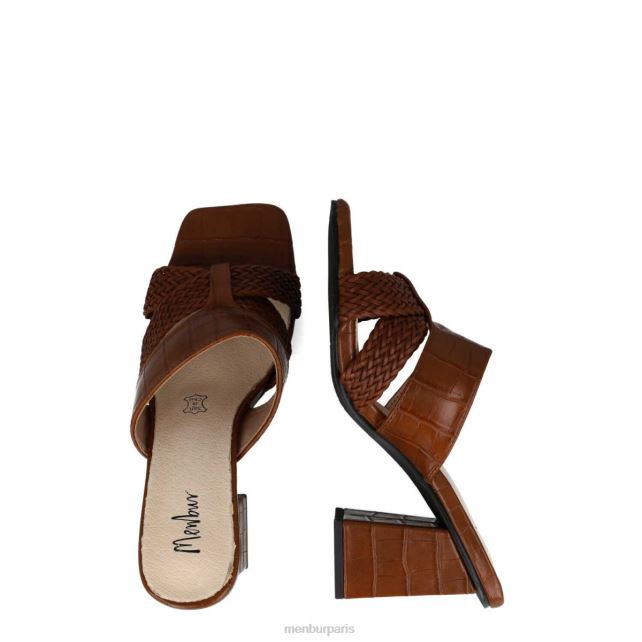 Menbur femmes atréo DVZ865846 talons moyens et bas brun
