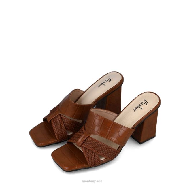Menbur femmes atréo DVZ865846 talons moyens et bas brun