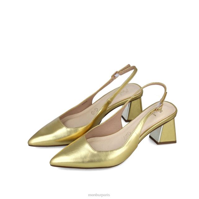 Menbur femmes australe DVZ861609 talons moyens et bas or