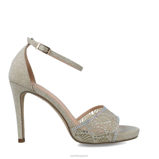 Menbur femmes auxo DVZ861701 talons moyens et bas or