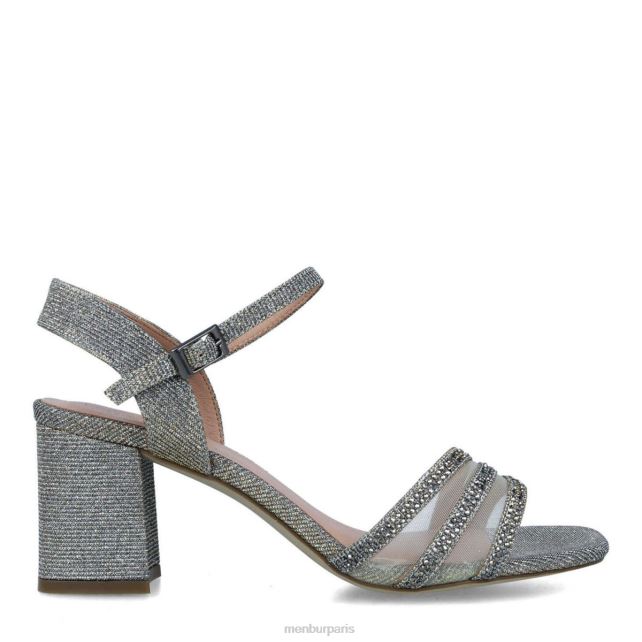 Menbur femmes azalée DVZ865714 talons moyens et bas gris