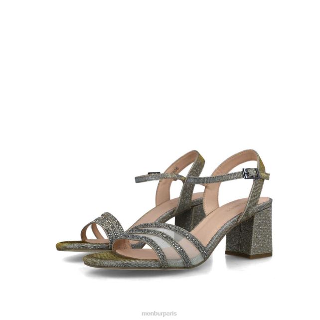 Menbur femmes azalée DVZ865714 talons moyens et bas gris