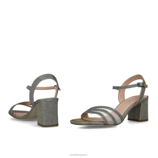 Menbur femmes azalée DVZ865714 talons moyens et bas gris