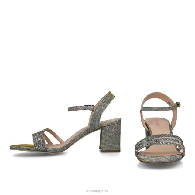 Menbur femmes azalée DVZ865714 talons moyens et bas gris