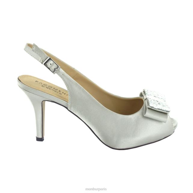 Menbur femmes bayacas DVZ865975 talons moyens et bas gris