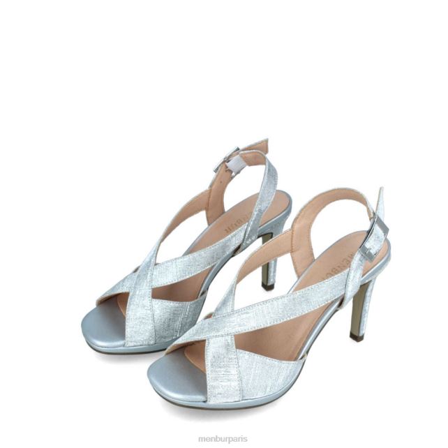 Menbur femmes bioglio DVZ865915 talons moyens et bas argent