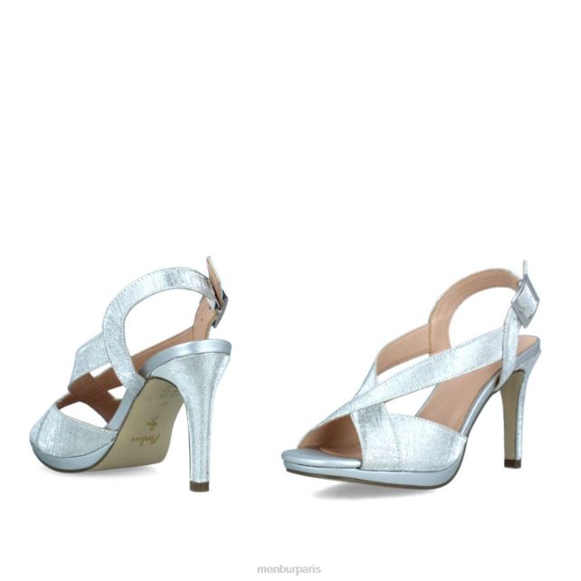 Menbur femmes bioglio DVZ865915 talons moyens et bas argent