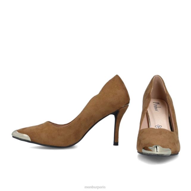 Menbur femmes botrone DVZ861717 talons moyens et bas beige