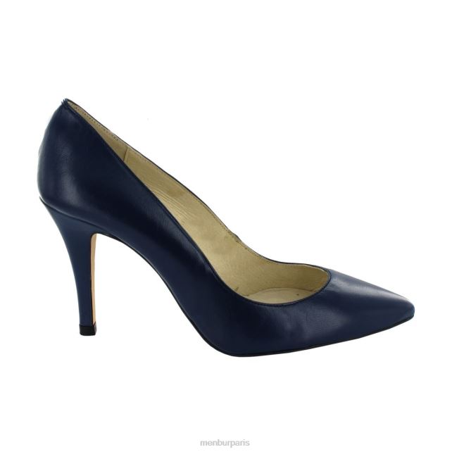Menbur femmes brasero DVZ865948 talons moyens et bas bleu foncé