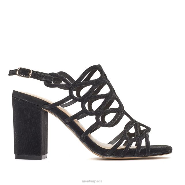 Menbur femmes brolo DVZ861805 talons moyens et bas noir