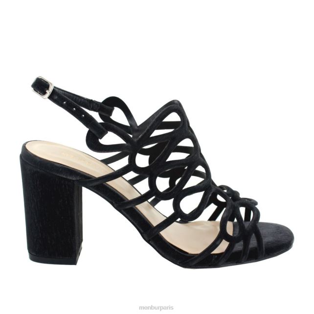 Menbur femmes brolo DVZ861805 talons moyens et bas noir