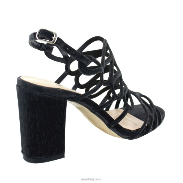 Menbur femmes brolo DVZ861805 talons moyens et bas noir