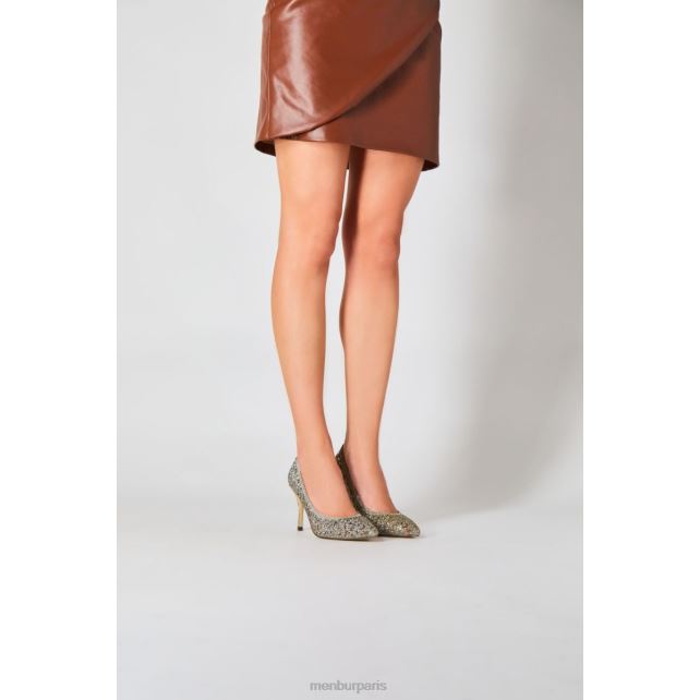 Menbur femmes cachée DVZ865663 talons moyens et bas gris