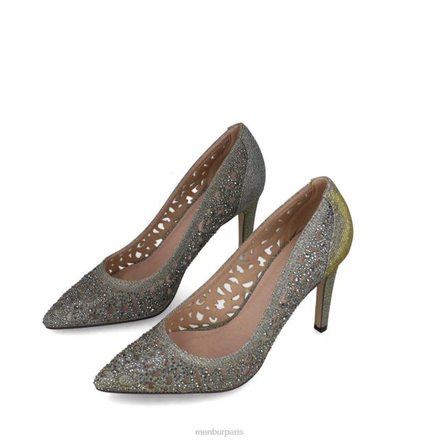 Menbur femmes cachée DVZ865663 talons moyens et bas gris