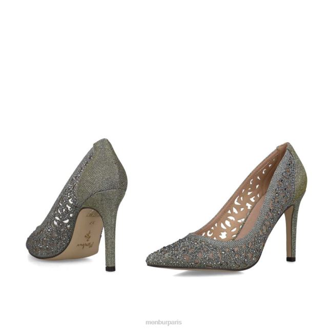 Menbur femmes cachée DVZ865663 talons moyens et bas gris