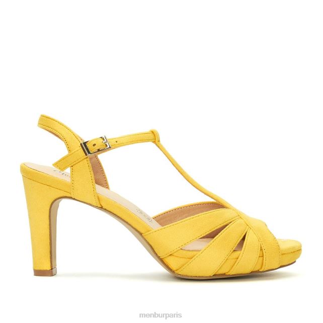 Menbur femmes caldaro DVZ861806 talons moyens et bas jaune