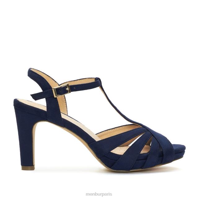Menbur femmes caldaro DVZ861856 talons moyens et bas bleu foncé