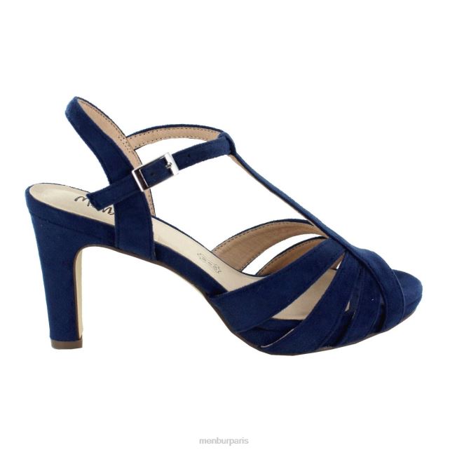 Menbur femmes caldaro DVZ861856 talons moyens et bas bleu foncé