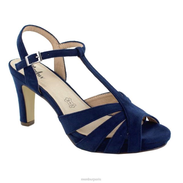 Menbur femmes caldaro DVZ861856 talons moyens et bas bleu foncé