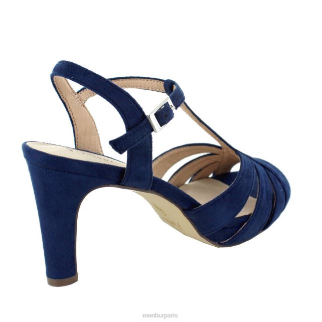 Menbur femmes caldaro DVZ861856 talons moyens et bas bleu foncé