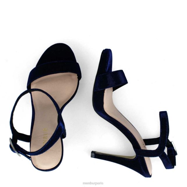 Menbur femmes caldosa DVZ861807 talons moyens et bas bleu foncé