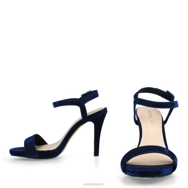 Menbur femmes caldosa DVZ861807 talons moyens et bas bleu foncé