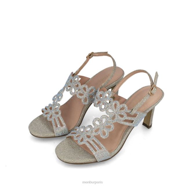 Menbur femmes calusco DVZ865793 talons moyens et bas or