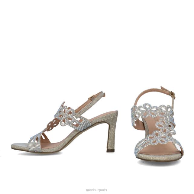 Menbur femmes calusco DVZ865793 talons moyens et bas or