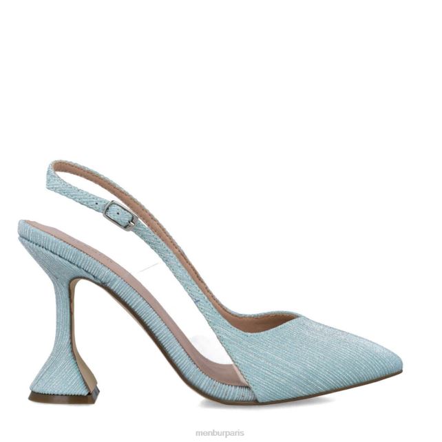Menbur femmes caméléon DVZ865529 talons moyens et bas bleu clair