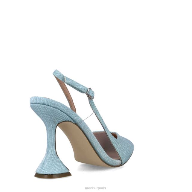 Menbur femmes caméléon DVZ865529 talons moyens et bas bleu clair
