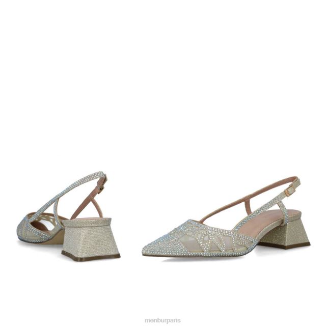 Menbur femmes canopus DVZ861587 talons moyens et bas or