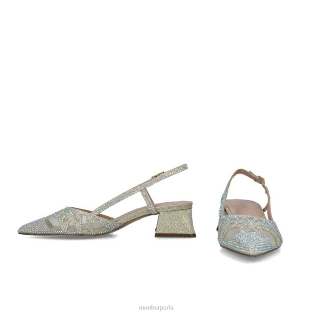 Menbur femmes canopus DVZ861587 talons moyens et bas or