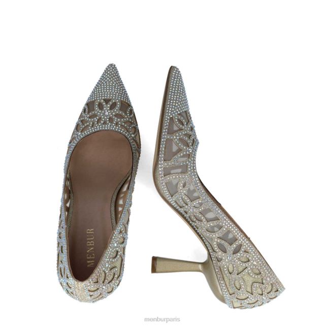 Menbur femmes canopus DVZ861591 talons moyens et bas or