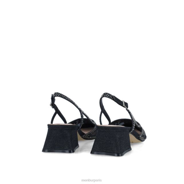 Menbur femmes canopus DVZ865550 talons moyens et bas noir
