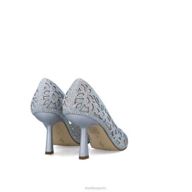 Menbur femmes canopus DVZ865560 talons moyens et bas argent