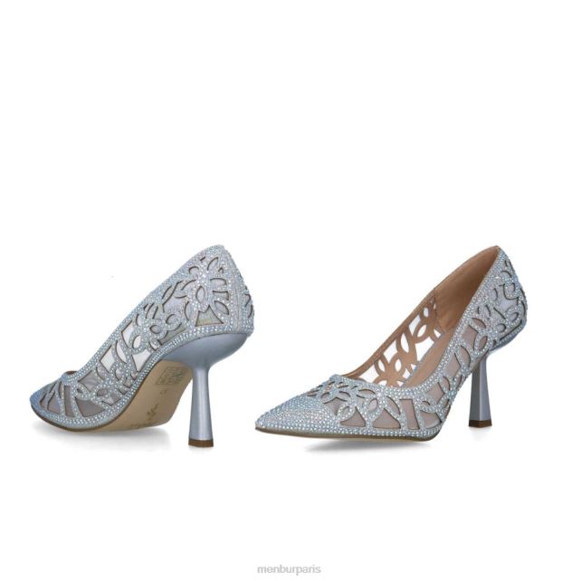 Menbur femmes canopus DVZ865560 talons moyens et bas argent