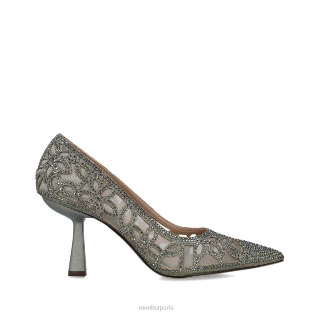 Menbur femmes canopus DVZ865561 talons moyens et bas gris