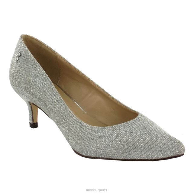 Menbur femmes carapelle DVZ861839 talons moyens et bas argent
