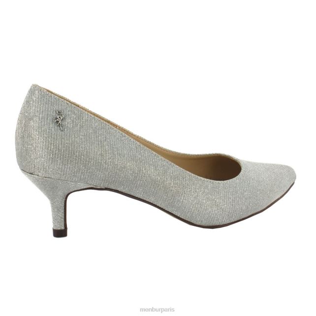 Menbur femmes carapelle DVZ861839 talons moyens et bas argent