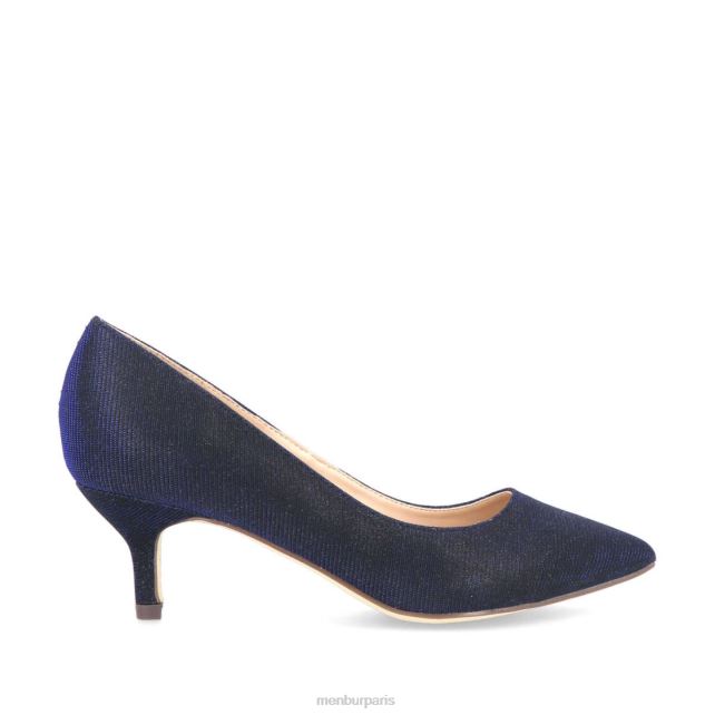 Menbur femmes carapelle DVZ861841 talons moyens et bas bleu foncé