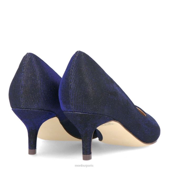 Menbur femmes carapelle DVZ861841 talons moyens et bas bleu foncé
