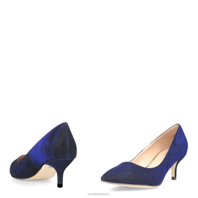Menbur femmes carapelle DVZ861841 talons moyens et bas bleu foncé