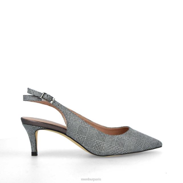 Menbur femmes castalda DVZ861745 talons moyens et bas gris