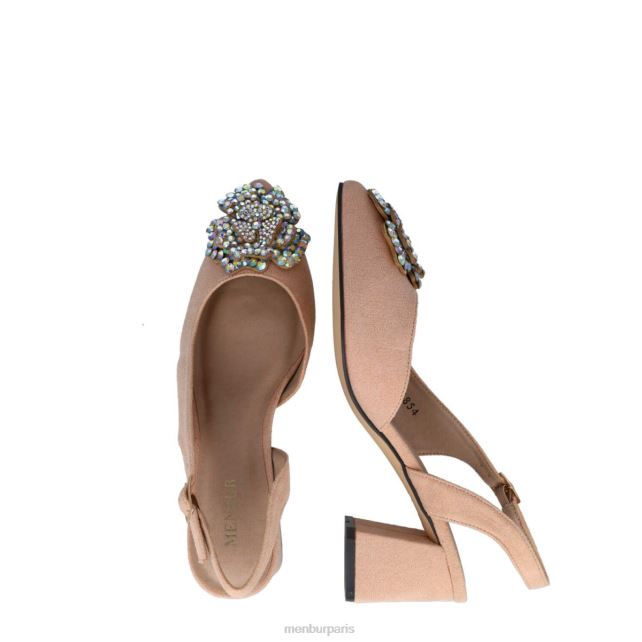 Menbur femmes chiots DVZ861573 talons moyens et bas maquillage rose