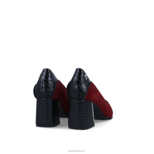 Menbur femmes corisie DVZ865885 talons moyens et bas rouge