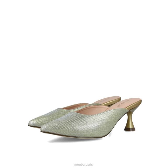 Menbur femmes créonte DVZ861679 talons moyens et bas or