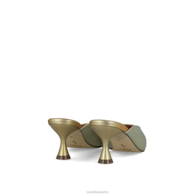 Menbur femmes créonte DVZ861679 talons moyens et bas or