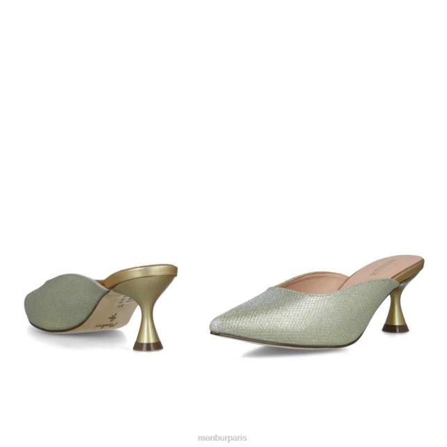 Menbur femmes créonte DVZ861679 talons moyens et bas or