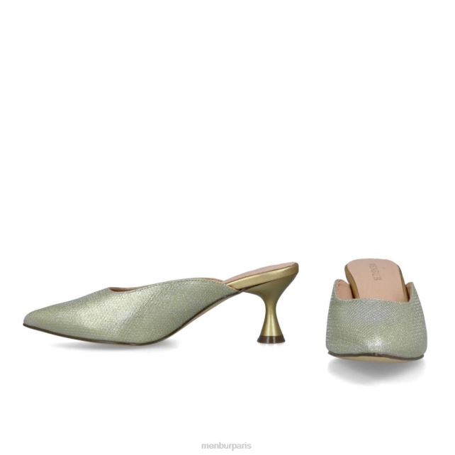 Menbur femmes créonte DVZ861679 talons moyens et bas or