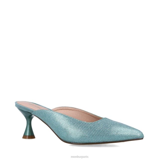 Menbur femmes créonte DVZ865744 talons moyens et bas vert